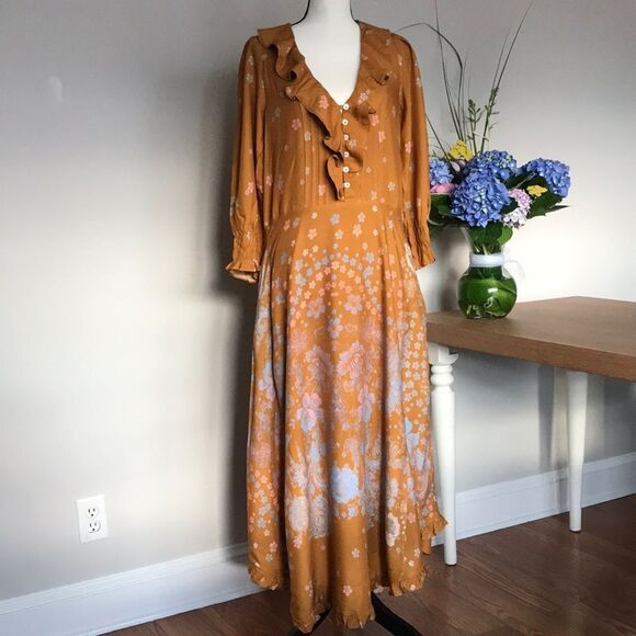 Free People Talsey Maxi Dress size XS - Picture 1 of 13